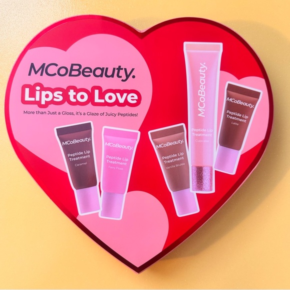 Mcobeauty. Other - The MCoBeauty Lips to Love Peptide Lip Treatment 5-Piece Gift Set Brand New!